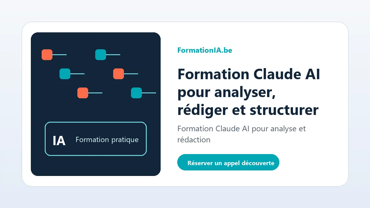 Formation Claude AI pour analyse et rédaction
