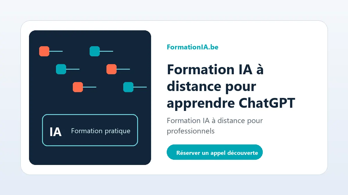 Formation IA à distance pour professionnels