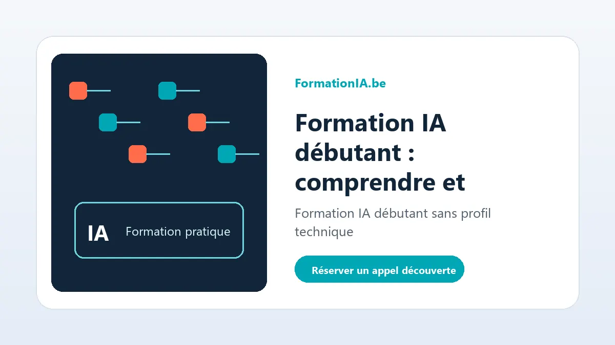 Formation IA débutant sans profil technique