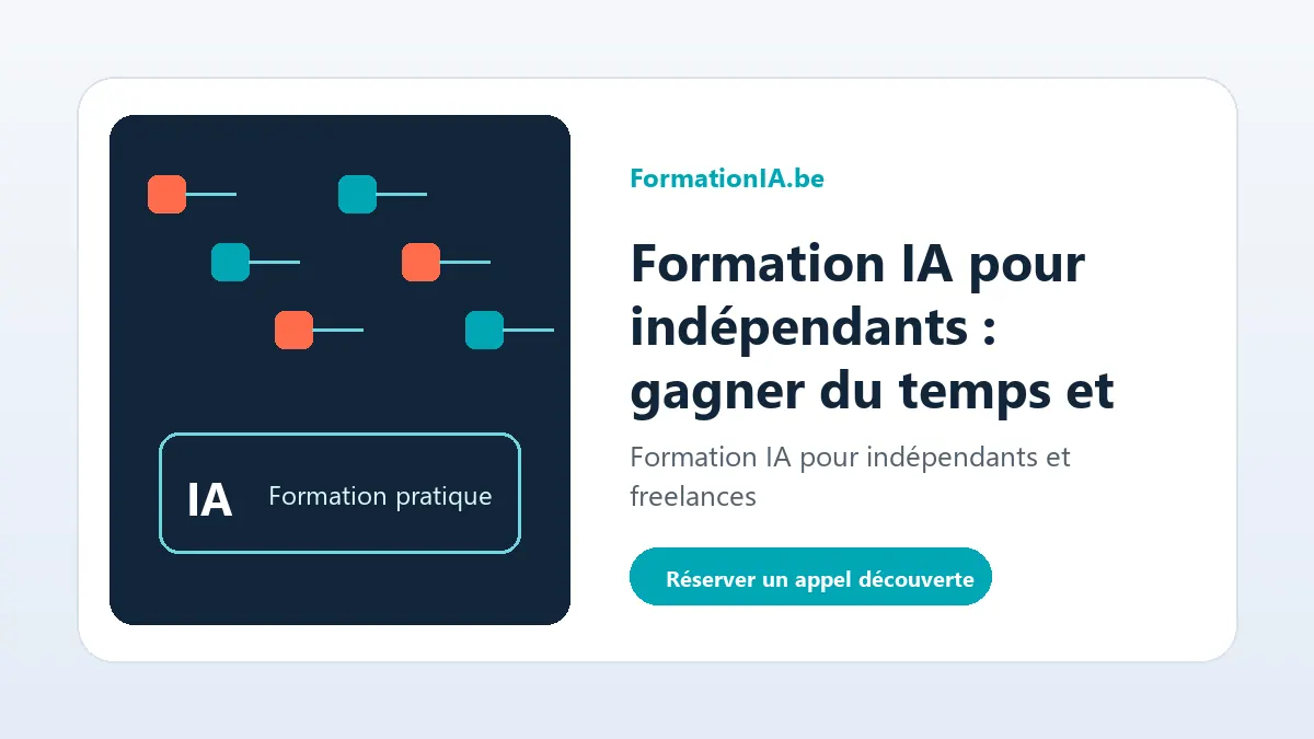 Formation IA pour indépendants et freelances